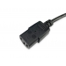 IEC-Stromkabel UK-BS1363 - C13 2m St/Bu Black - Equip