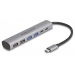 DELOCK 6 Port USB Hub with 4x USB-A und 2x USB-C Buchse
