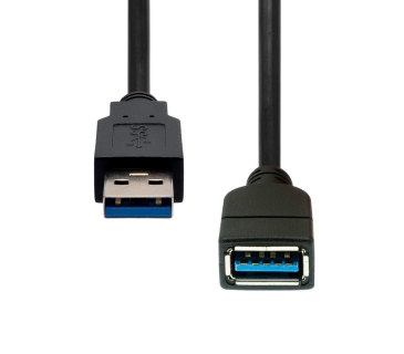 Câble USB USB 3.2 Gen1 Extension Cable Black 3M