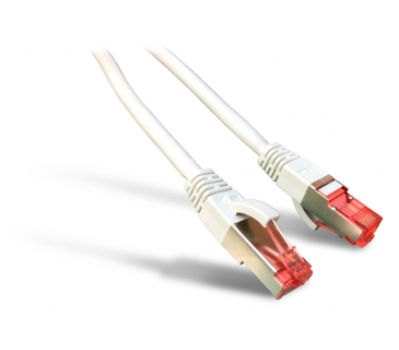 Câble Réseau Cat6 10M CAT6 S/FTP CU LSZH Ethernet Cable Grey AWG28