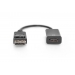 ASSMANN DP to HDMI Adapter Cable DP/M - HDMI A/F 0.2m bl