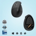 Logitech Lift Left Vertical Ergonomic Mouse - GRAPHITE / Black - EMEA - Logitech
