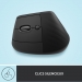 Logitech Lift Left Vertical Ergonomic Mouse - GRAPHITE / Black - EMEA - Logitech