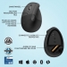 Logitech Lift Left Vertical Ergonomic Mouse - GRAPHITE / Black - EMEA - Logitech