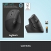 Logitech Lift Left Vertical Ergonomic Mouse - GRAPHITE / Black - EMEA - Logitech