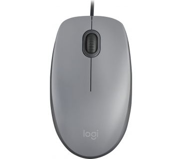 Souris Logitech M110 Silent - MID GRAY - EMEA - Logitech