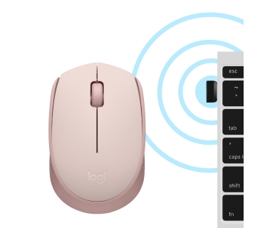 Souris Logitech M171 Wireless Mouse - ROSE - EMEA-914 - Logitech