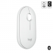 Logitech Pebble Mouse 2 M350s TONAL WHITE BT N/A - Logitech