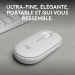 Logitech Pebble Mouse 2 M350s TONAL WHITE BT N/A - Logitech