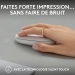 Logitech Pebble Mouse 2 M350s TONAL WHITE BT N/A - Logitech