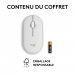 Logitech Pebble Mouse 2 M350s TONAL WHITE BT N/A - Logitech