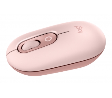 Souris Logitech POP Mouse with emoji ROSE - Logitech