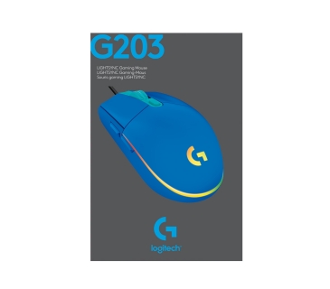Souris Logitech LOGITECH G203 LIGHTSYNC GAMING MOUSE - B - Logitech