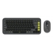 Clavier Logitech POP ICON COMBO MOUSE AND KB GRAPHITE-US - Logitech
