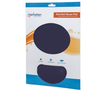 Tapis souris Manhattan Manhattan Schaumstoff with Handballenauflage blau