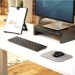 Tapis souris Fellowes Microban Muismat- Grijs
