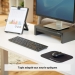 Tapis souris Fellowes Microban souris- noir