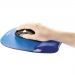 Tapis souris Fellowes Crystal Gel Handgelenkauflage, blau