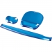 Tapis souris Fellowes Crystal Gel Handgelenkauflage, blau