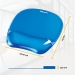 Tapis souris Fellowes Crystal Gel Handgelenkauflage, blau