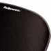 Tapis souris Fellowes Crystal Gel Handgelenkauflage, Black
