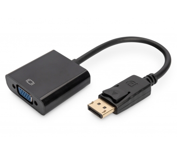 Adaptateur Ecran ASSMANN DISPLAYPORT ADAPTER CABLEDP/M-HD15/F 0.15M