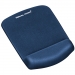 Tapis souris Fellowes Plushtouch Handgelenkauflage+blau