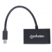 Manhattan Manhattan 2-in-1 Mini-DisplayPort-Adapter HDMI/VGA-Buchse 4K