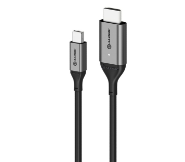 Adaptateur Ecran Alogic Alogic Displayportkabel Mini 1.4 St. - HDMI 2.0 St. 2M
