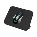Tapis souris Logilink Mousepad, vernahte Kanten, 250x220mm, Black, Gr.M
