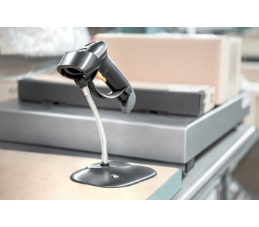 Code barre Digitus 2D Barcode Handscanner, akku, Bluetooth QR-Code