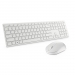 Clavier Dell Dell Pro Wireless Keyboard and Mouse - KM5221W - Belgian (AZERTY) - White - Dell