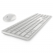 Clavier Dell Dell Pro Wireless Keyboard and Mouse - KM5221W - Belgian (AZERTY) - White - Dell