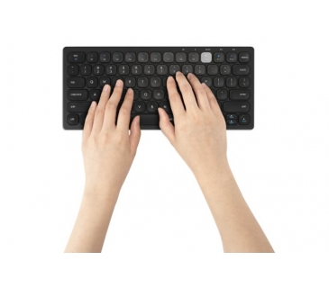 Clavier Kensington Dual Wireless Compact Keyboard -