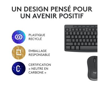 Clavier Logitech MK370 Combo for Business Graphite NLB - Logitech