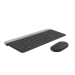Clavier Microsoft Slim Wireless Keyboard and Mouse Combo MK470 - GRAPHITE - NL