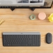 Clavier Microsoft Slim Wireless Keyboard and Mouse Combo MK470 - GRAPHITE - NL