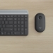 Clavier Microsoft Slim Wireless Keyboard and Mouse Combo MK470 - GRAPHITE - NL
