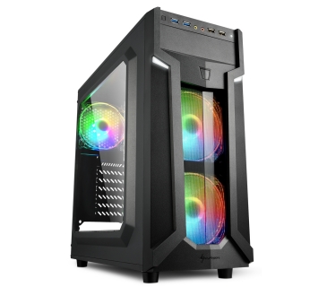 Boîtier Sharkoon VG6-W RGB ATX