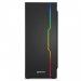 Boîtier Sharkoon RBG ATX Midi Tower Black 40,0x19,0x45,6cm