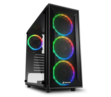 Boîtier Sharkoon TG4M RGB ATX 1xGlas Black