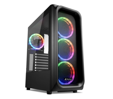 Boîtier Sharkoon TK5M RGB ATX 1xAcryl Black