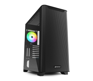 Boîtier Sharkoon M30 RGB ATX 1xGlas Black
