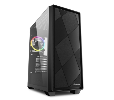 Boîtier Sharkoon VS8 RGB ATX 1xGlas Black