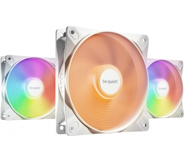 Ventilateurs Boîtier Be Quiet 120mm Be Quiet! LIGHT WINGS LX PWM high-speed White Triple-Pack - BL125 - Be Quiet