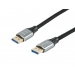 DisplayPort 2.1 St/St 1m 16K/60Hz komp.HDCP Alum. gr - Equip