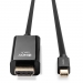 Lindy Kabel Mini DisplayPort/HDMI 4K30 (DP: passiv) 2.00m