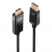 Lindy Lindy 0,5m DisplayPort an HDMI Adapterkabel with HDR