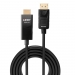 Lindy Lindy 0,5m DisplayPort an HDMI Adapterkabel with HDR