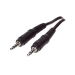 Code barre 2GO 2GO AUX Stereo-Audio-Kabel - Black - 150cm